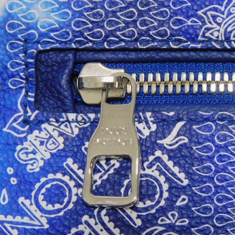 LOUIS VUITTON Body Bag Discovery Bum PM Blue Waist Pouch Virgil Abloh Monogra... - Picture 9 of 16